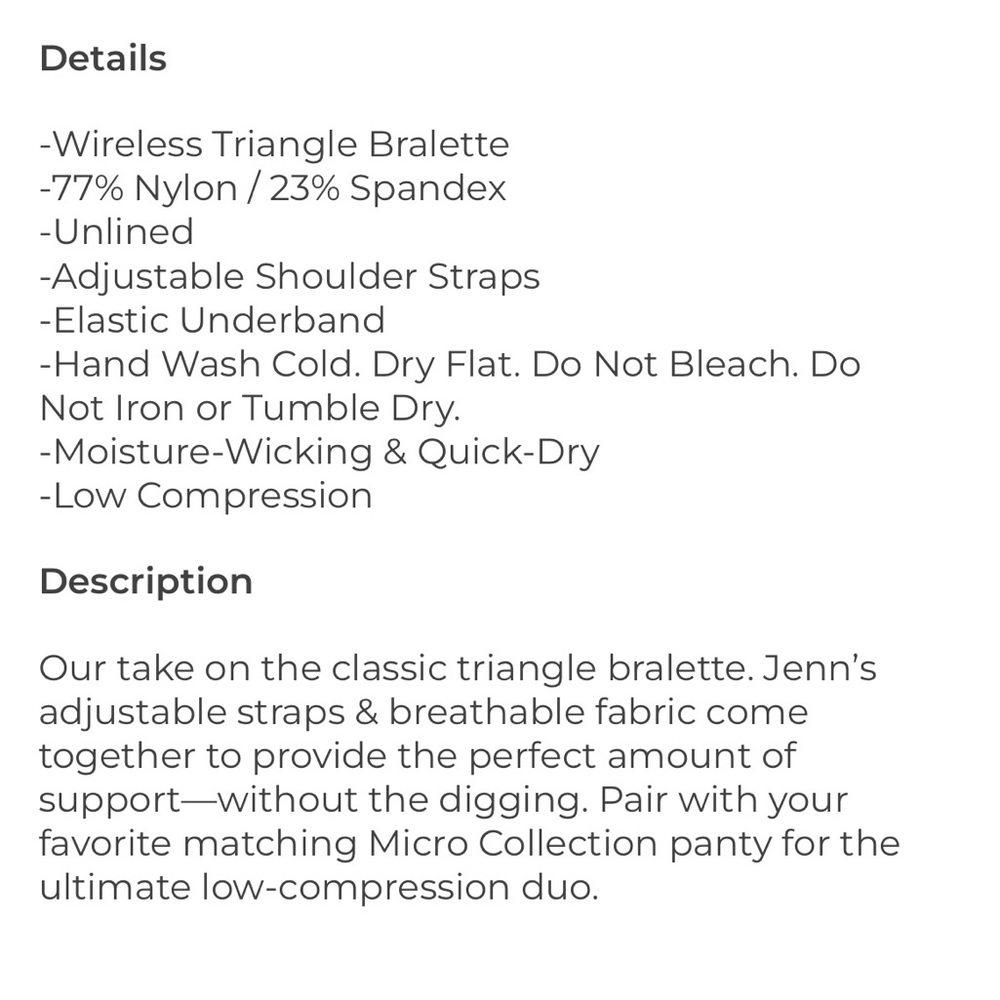 🖤NWT Jenn Unlined Convertible Bra - Picture 4 of 5